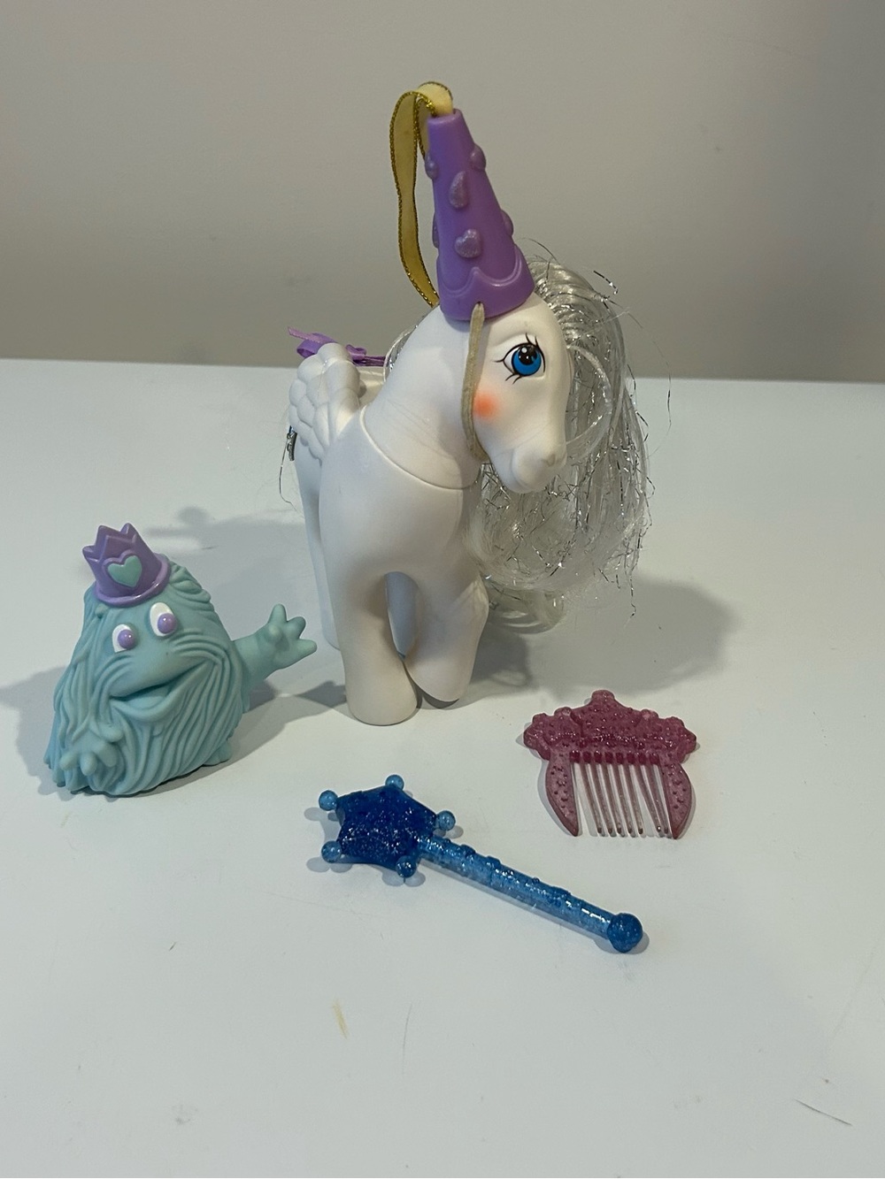 Vintage G1 My Little Pony: Princess Tiffany Complete set (Bushwoolie & more)